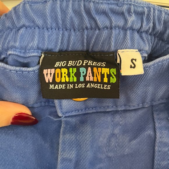 Big Bud Press Cornflower Blue Trousers - Picture 3 of 11